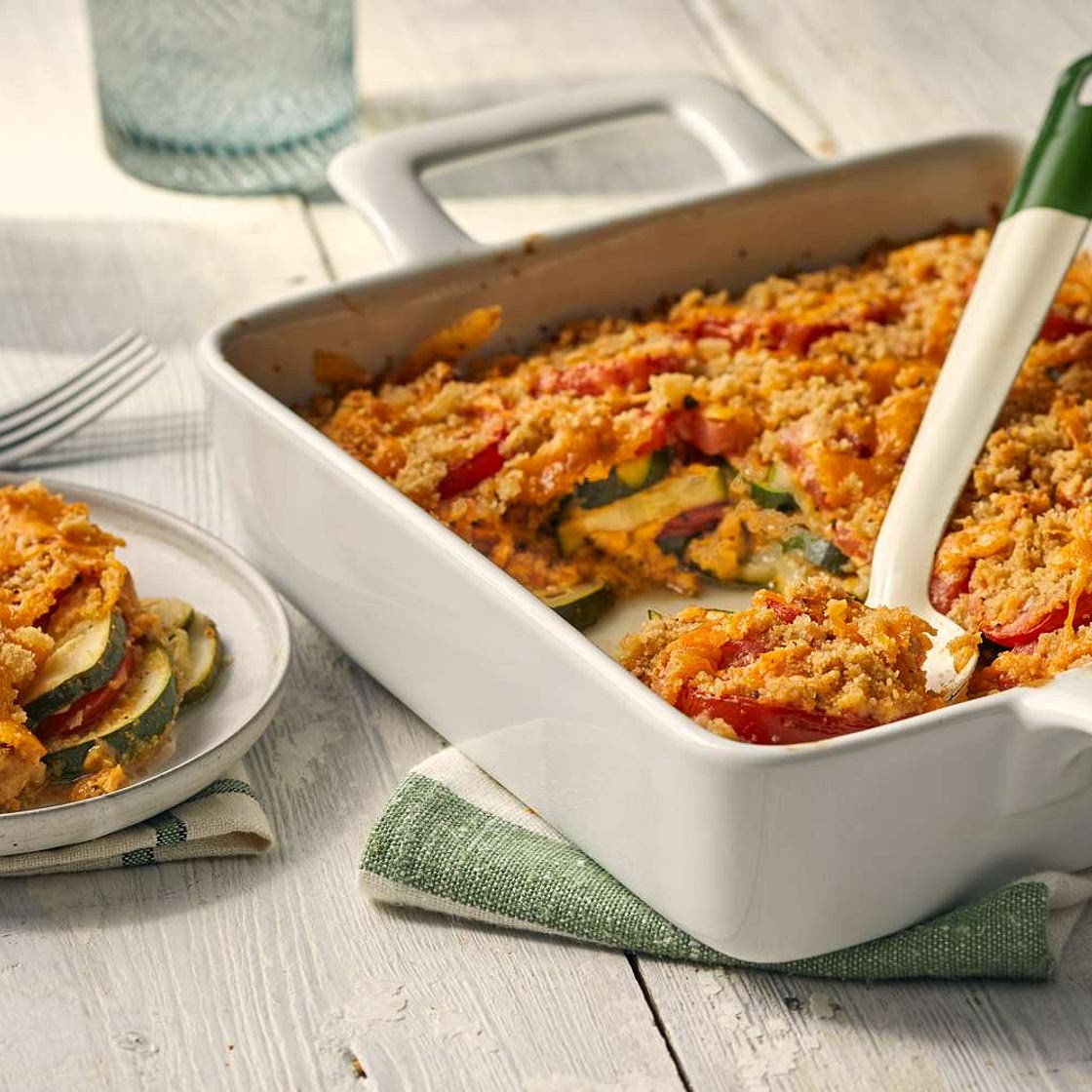 Tomato Zucchini Casserole