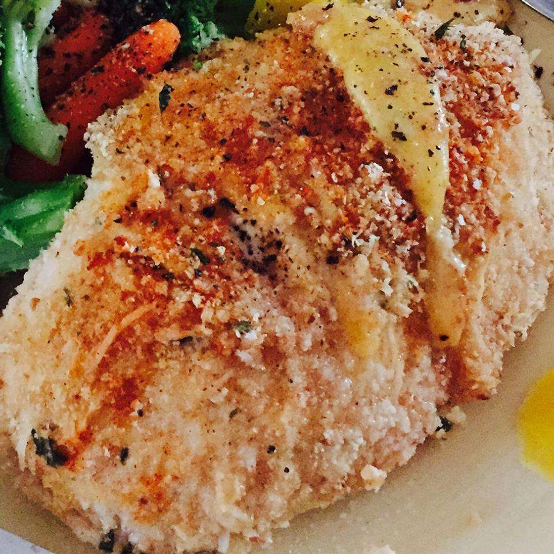 Garlic-Lemon Double Stuffed Chicken