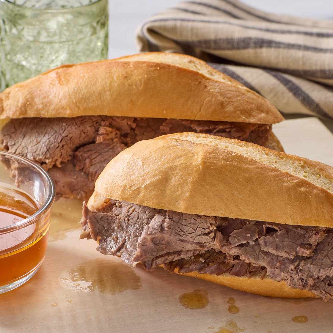 Easy Slow Cooker French Dip