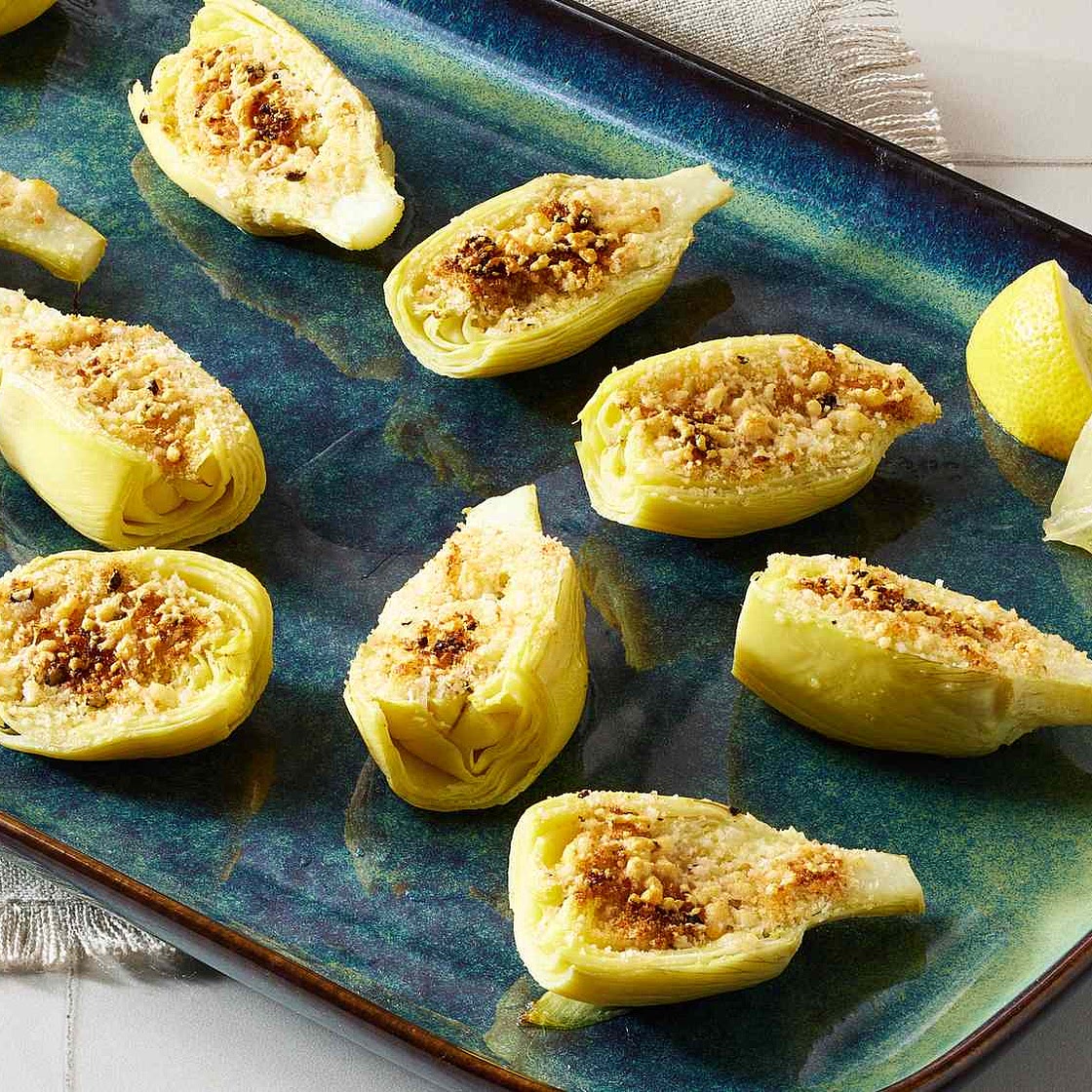 Artichoke Hearts Gratin