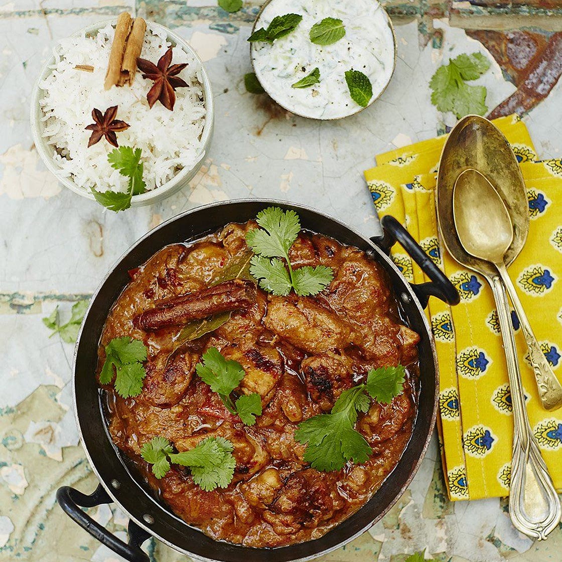 Perfect chicken balti