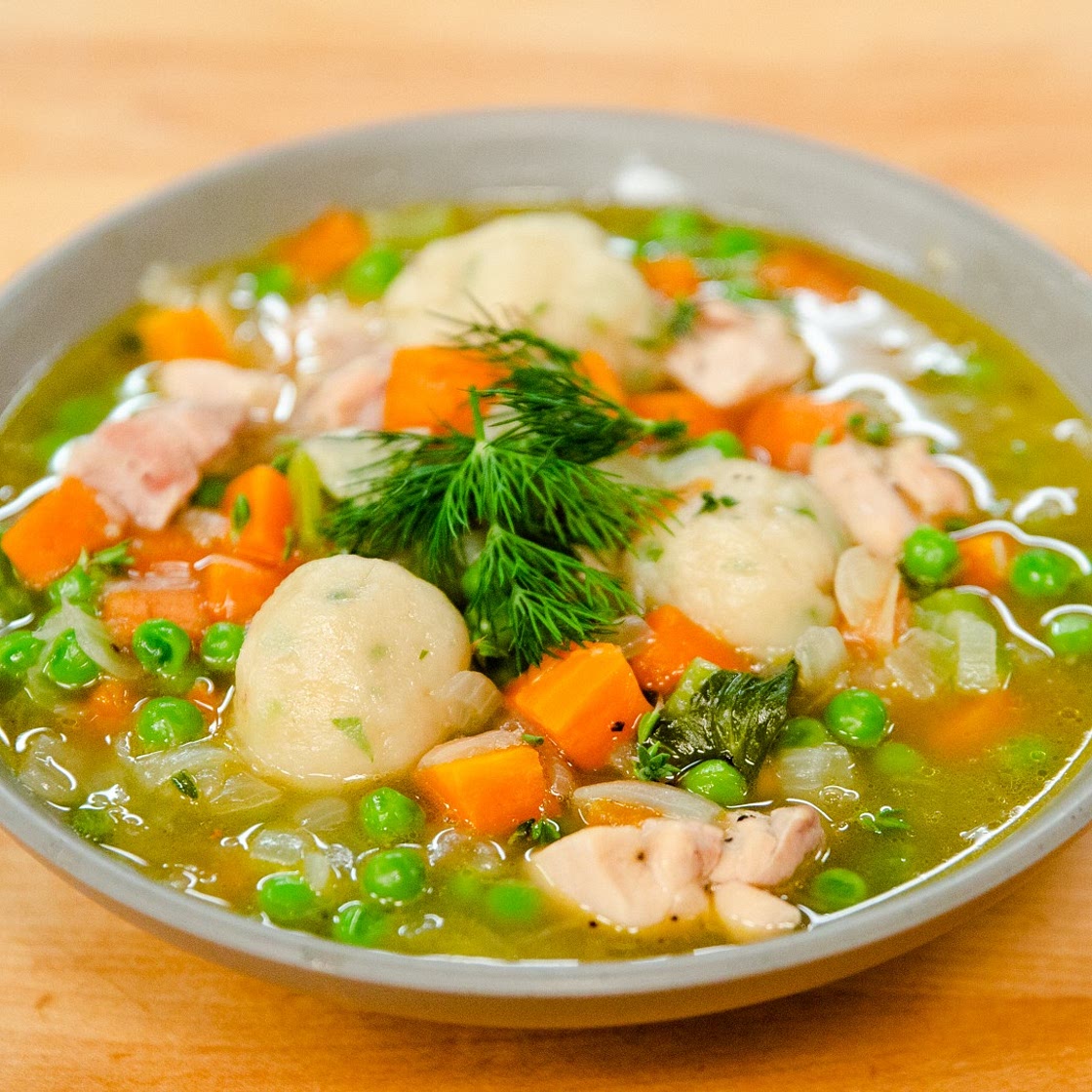 Chicken & Drop Dumpling Stew