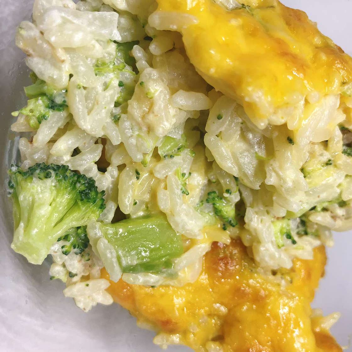 Instant Pot Cheesy Broccoli Rice