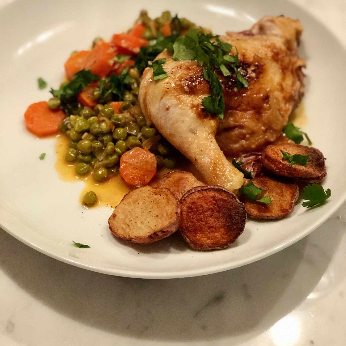 Pollo Arvejado (Galician Chicken)