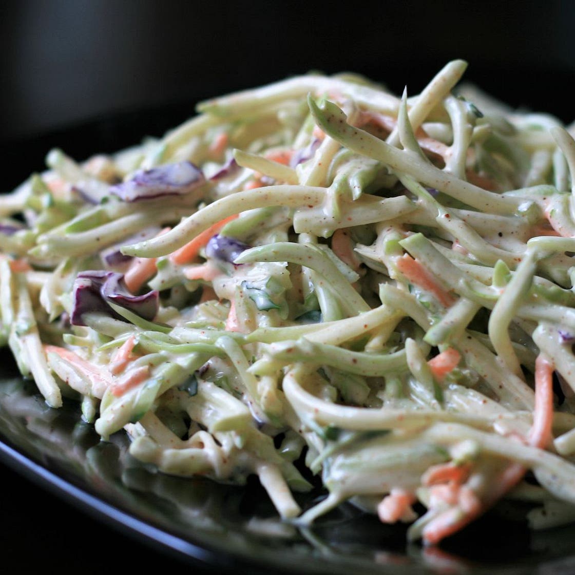 Broccoli Slaw with Spicy Dressing