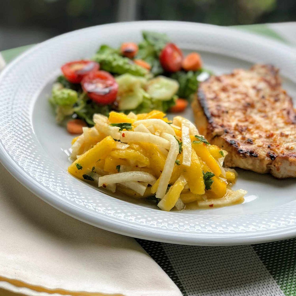 Jicama and Mango Salad