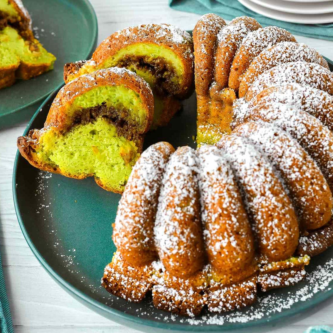 Pistachio Nut Bundt Cake