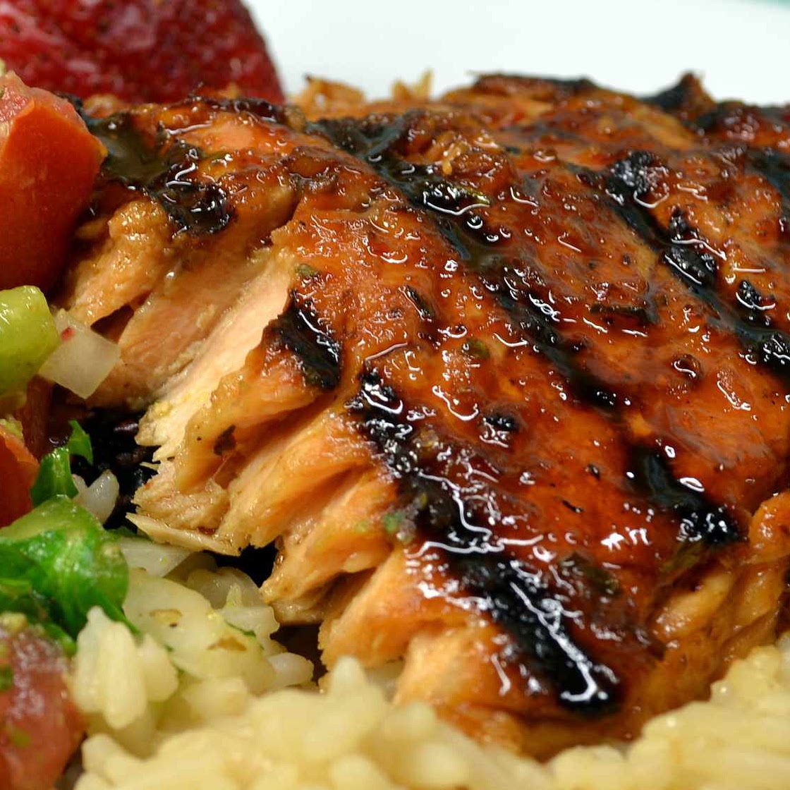 Hoisin-Glazed Salmon