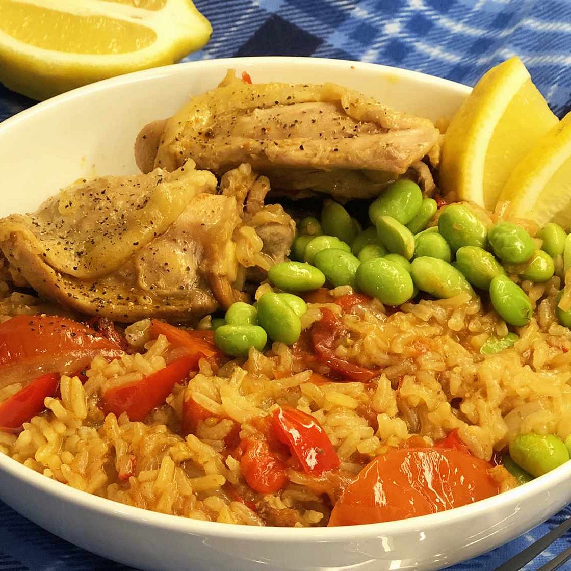 Instant Pot Spanish Chicken and Rice