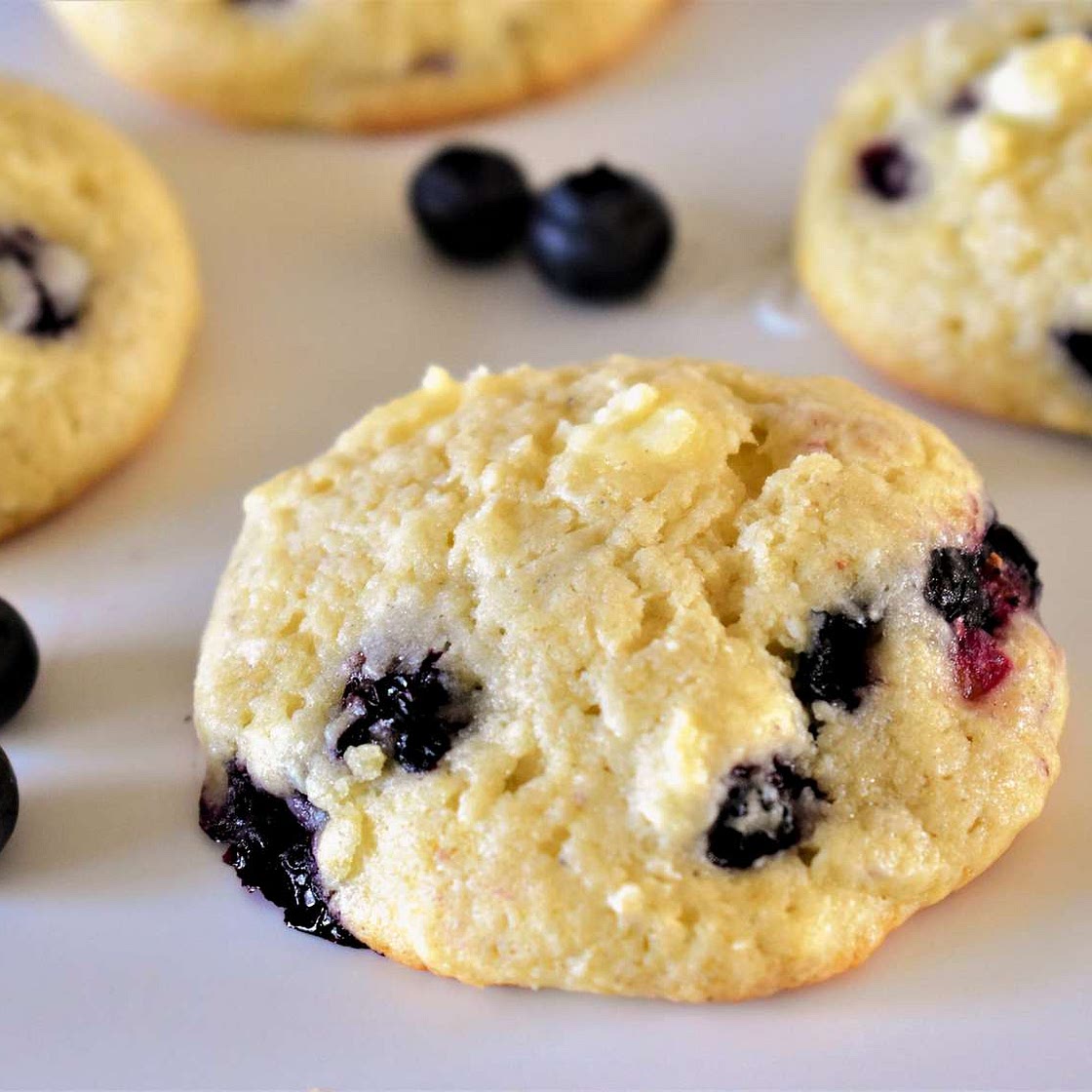 Blueberry Cheesecake Cookies