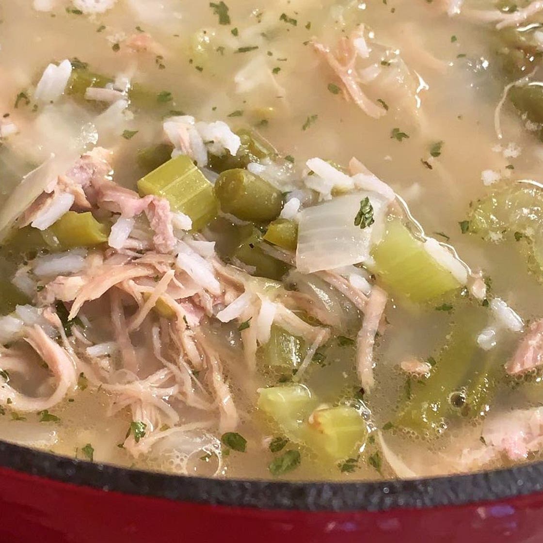 Classic Turkey and Rice Soup