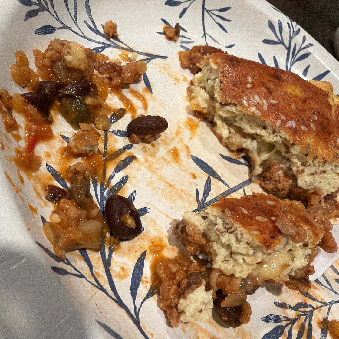 High-Protein Sloppy Joe Power Casserole