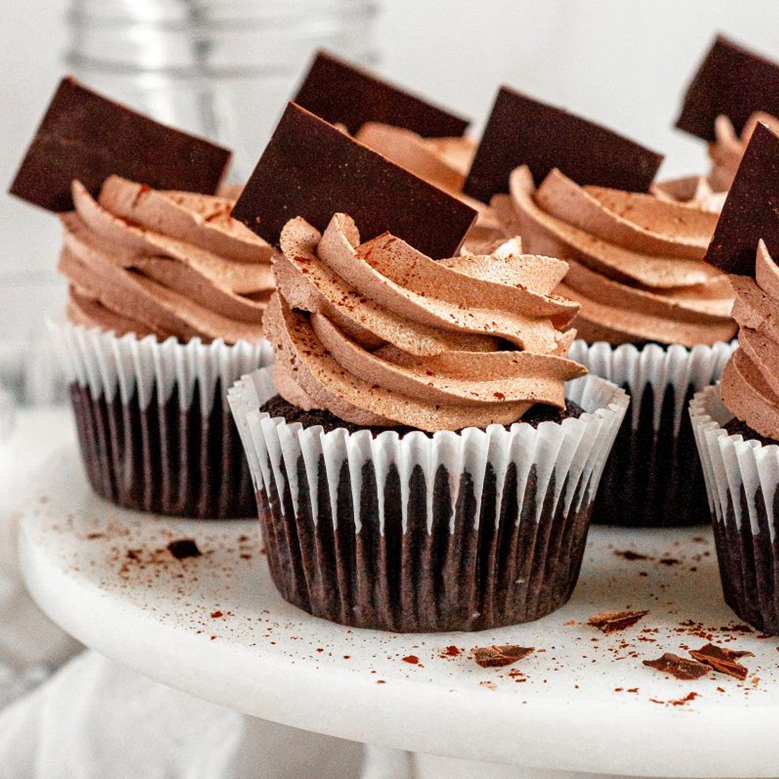 Gluten-Free Chocolate Cupcakes (Dairy-Free)