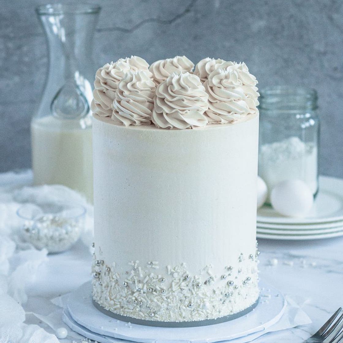 Gluten Free Vanilla Cake (Dairy-Free)