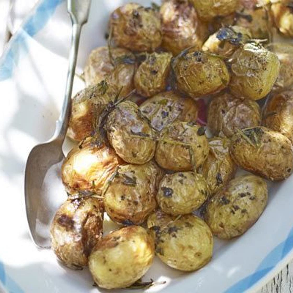 Herb roasted new potatoes