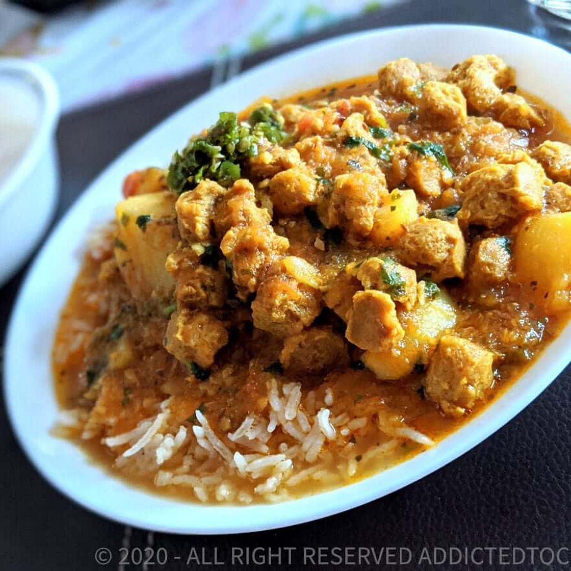 Soya Chunk Curry