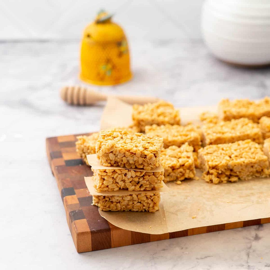 Peanut Butter Rice Krispie Bars
