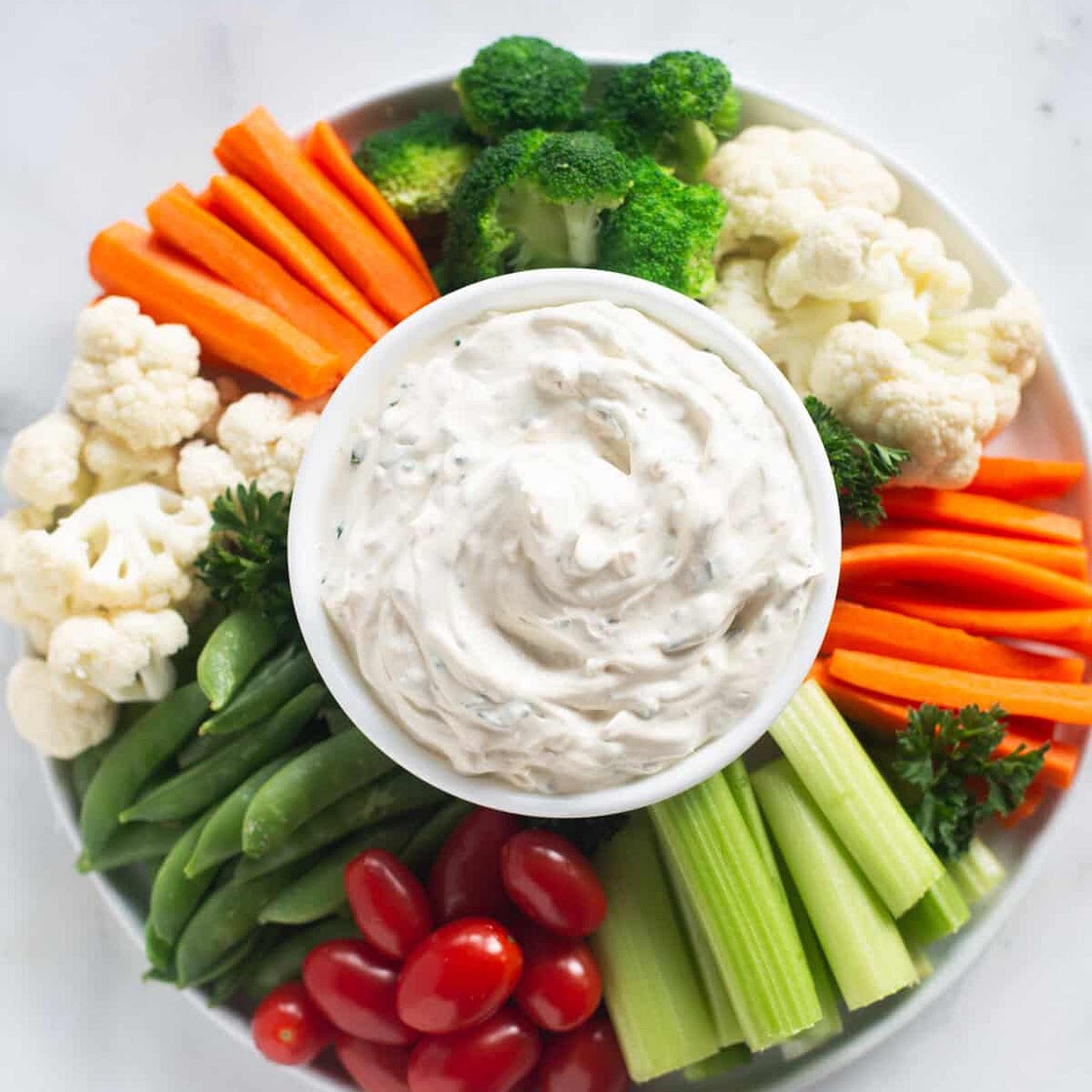 Vegetable Dip (no seasoning packets!)