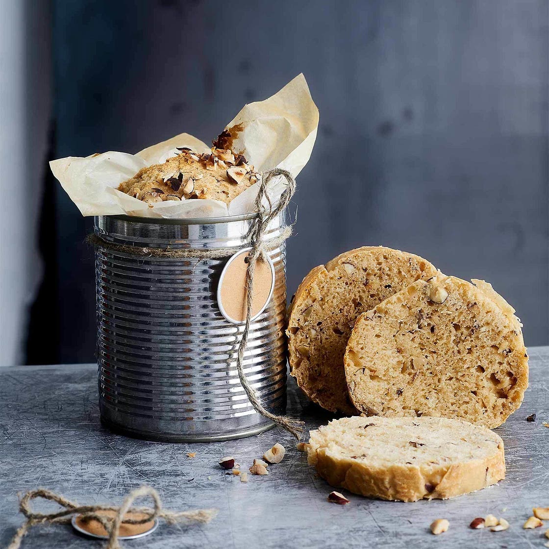 Haselnussbrot mit Cola