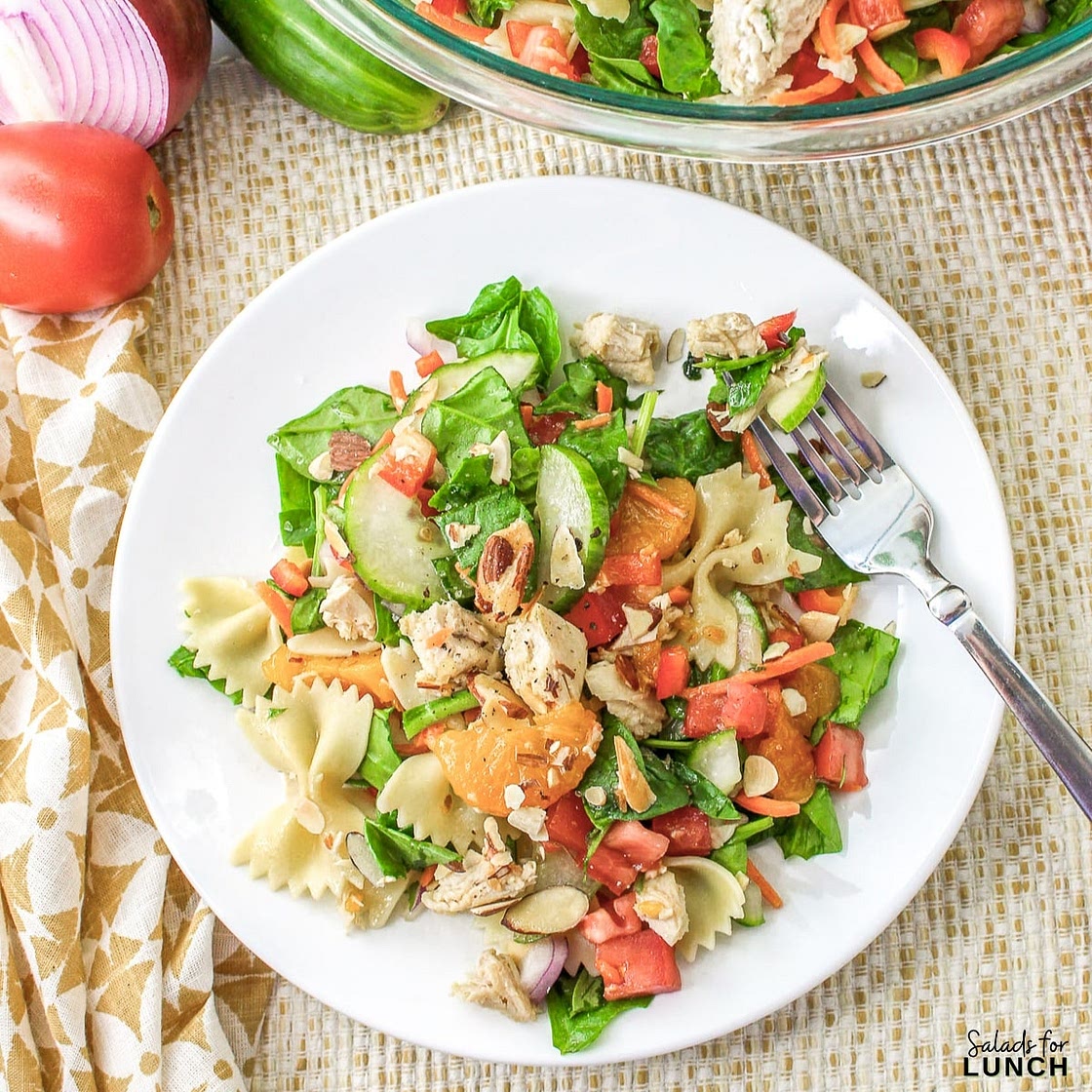 Mandarin Chicken Pasta Salad Recipe