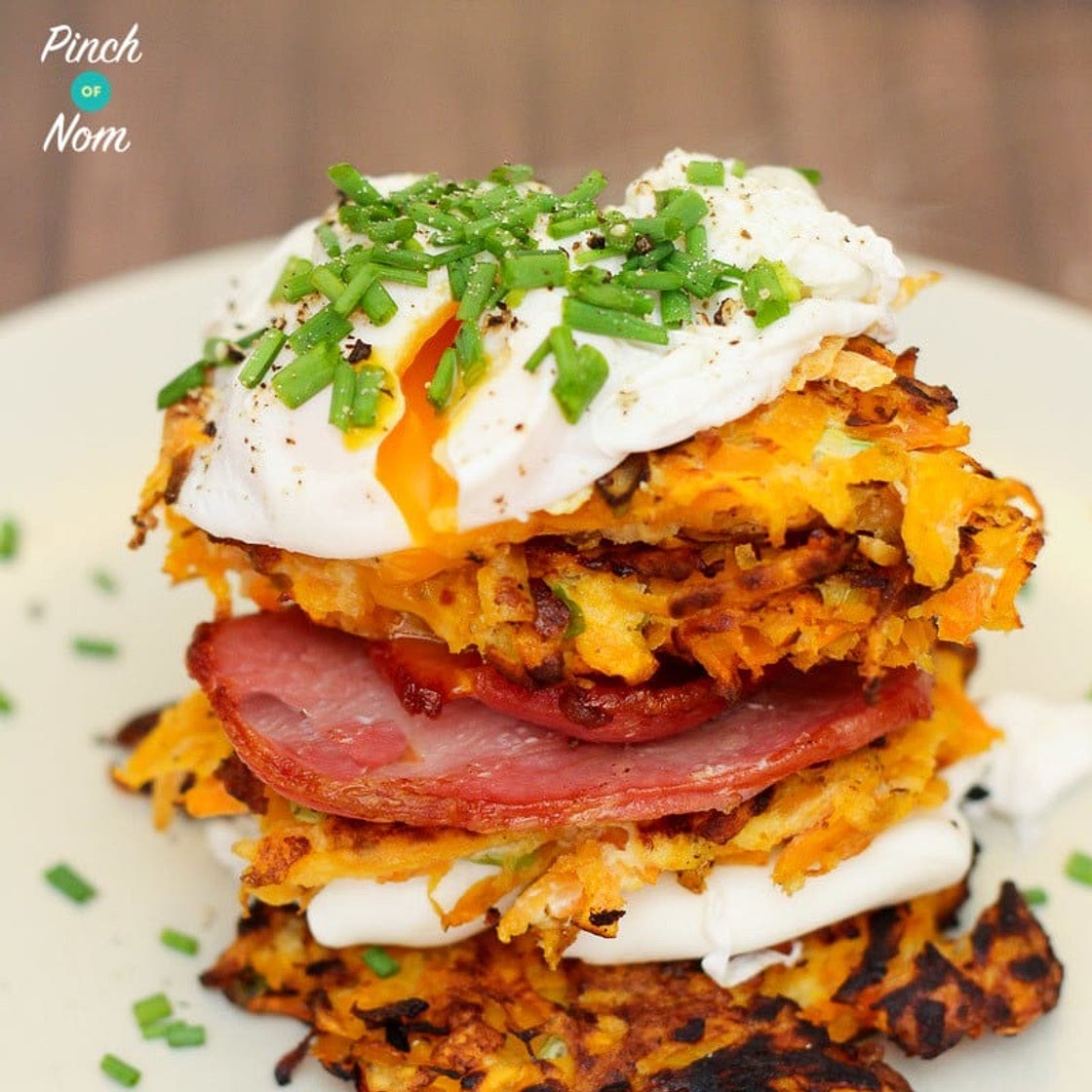 Sweet Potato and Carrot Rostis | Slimming & Weight Watchers Friendly