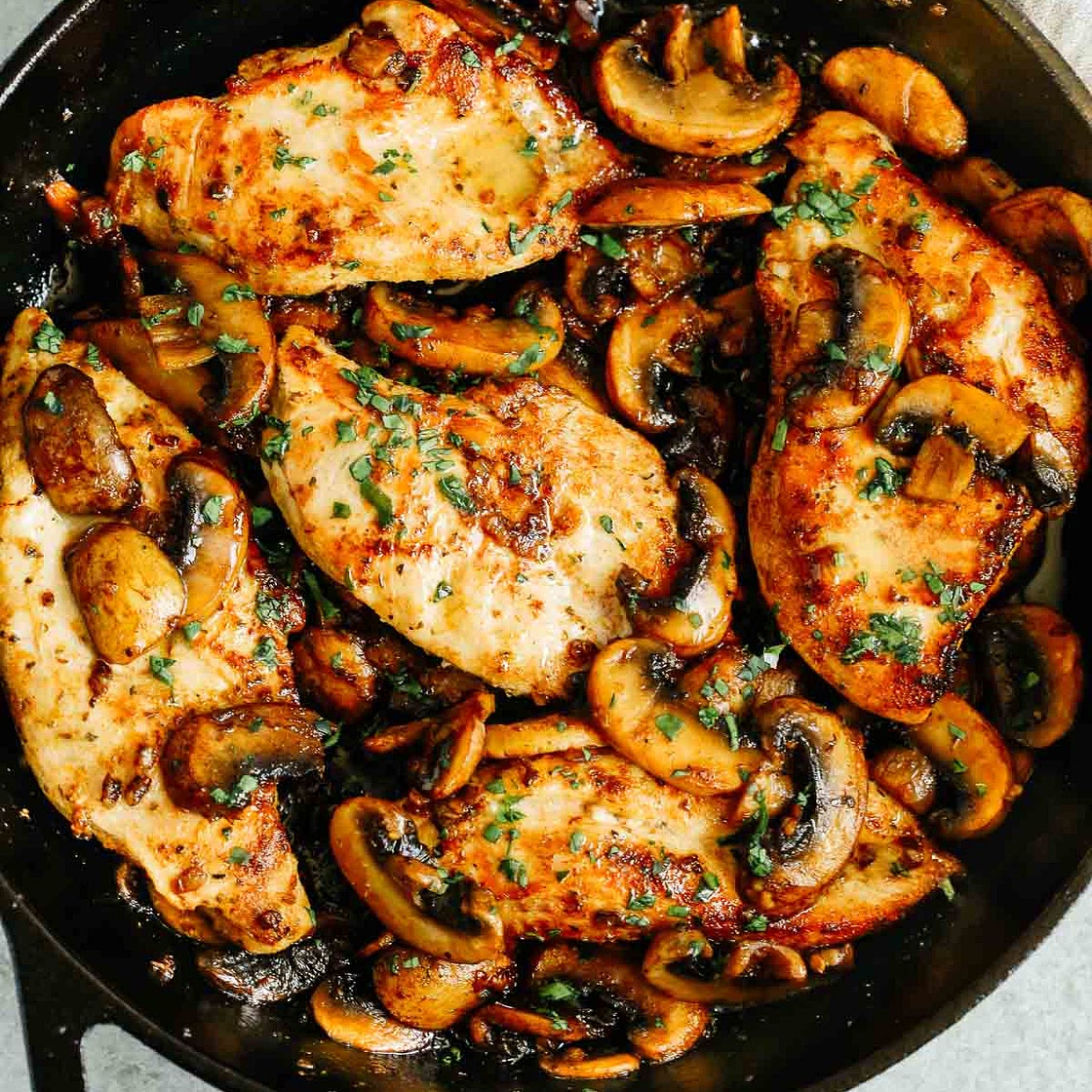 Mushroom Chicken Breast Recipe
