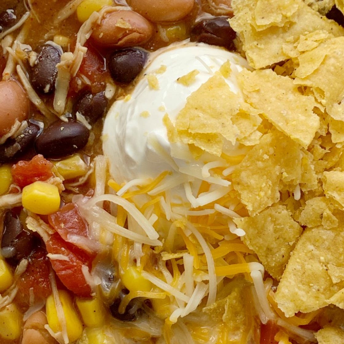 7 Can Chicken Taco Soup