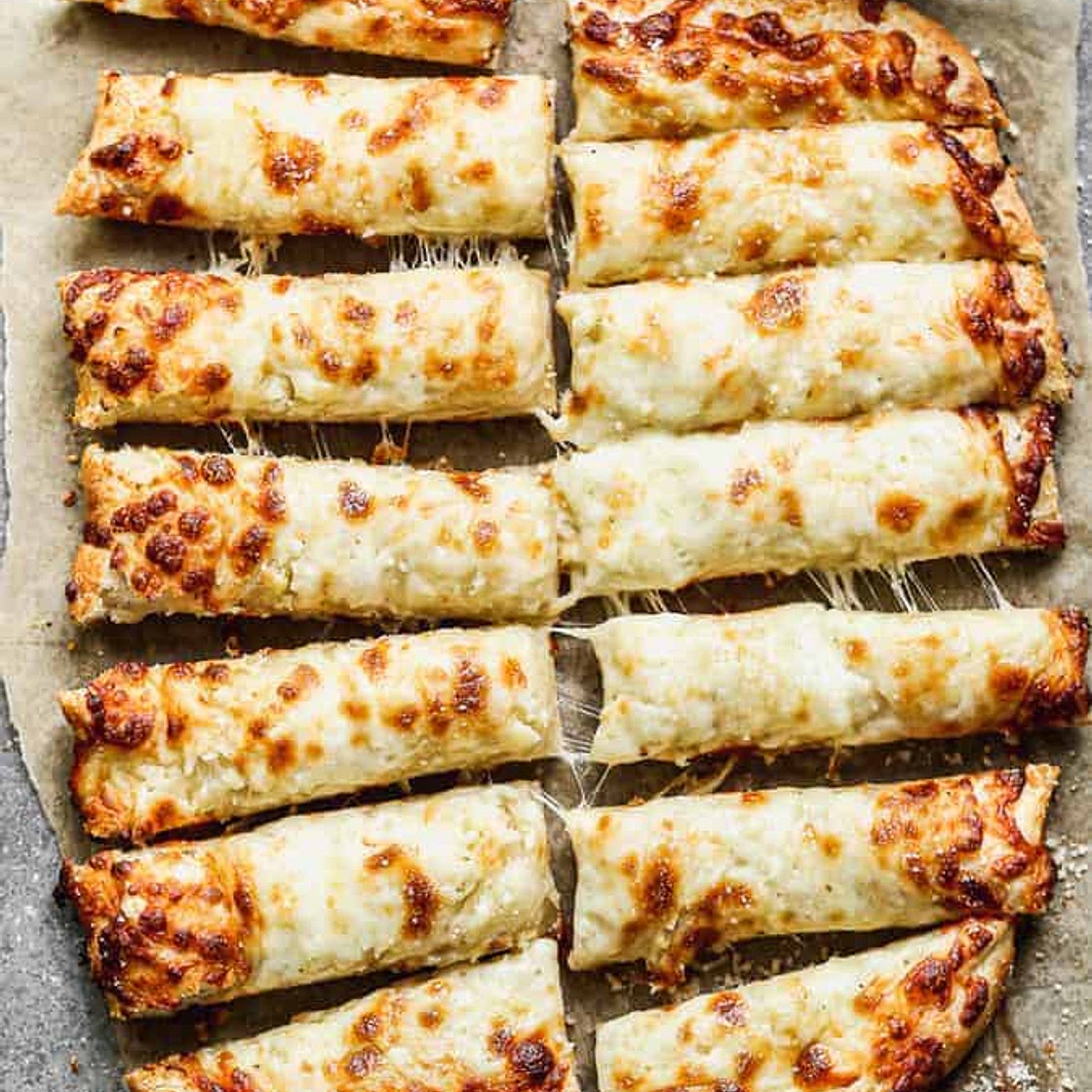 Cheesy Garlic Breadsticks