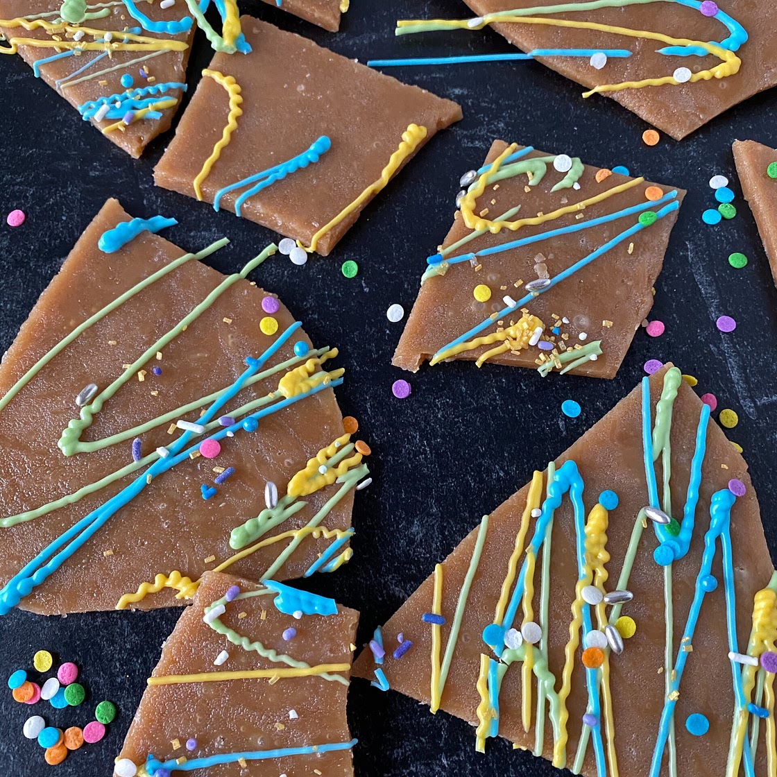 Easy Homemade Toffee Recipe with Only 3 Ingredients [gluten-free]