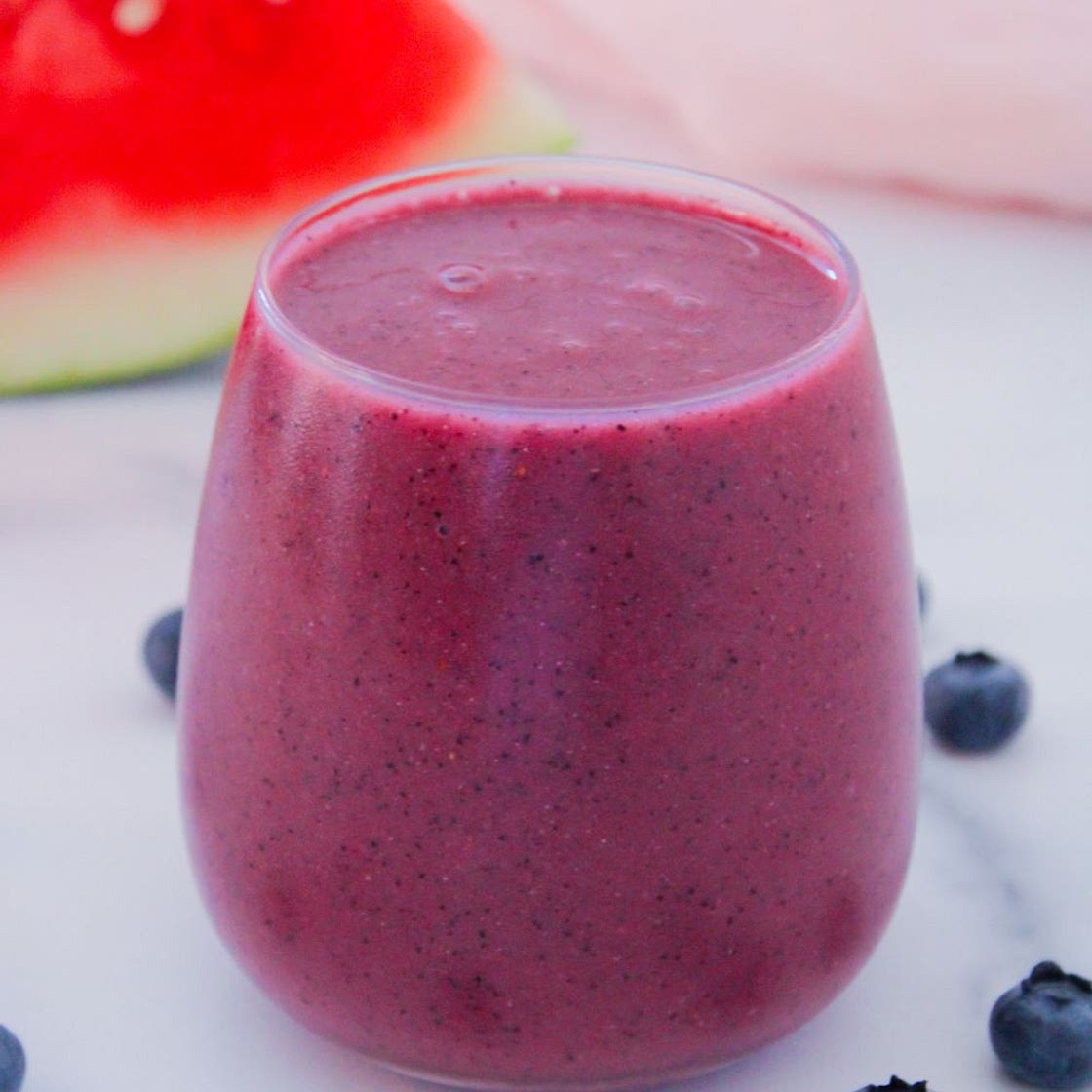 Blueberry Watermelon Smoothie