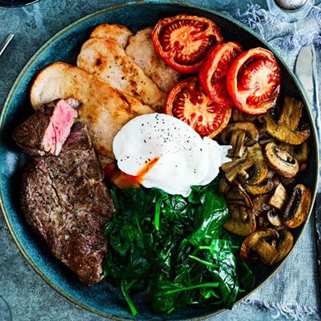 High protein breakfast
