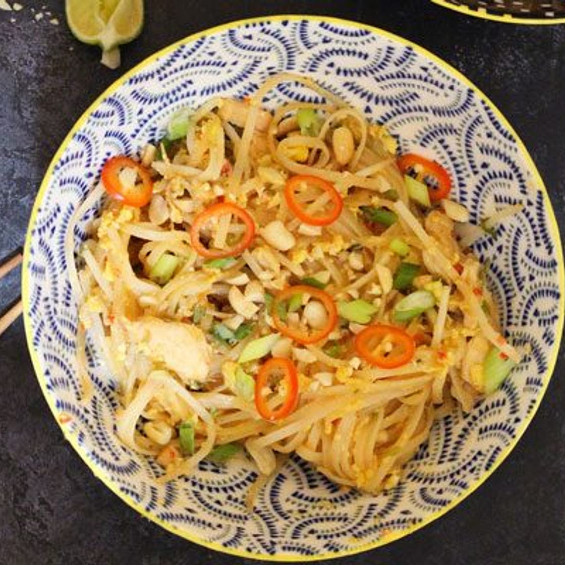 Chicken pad Thai