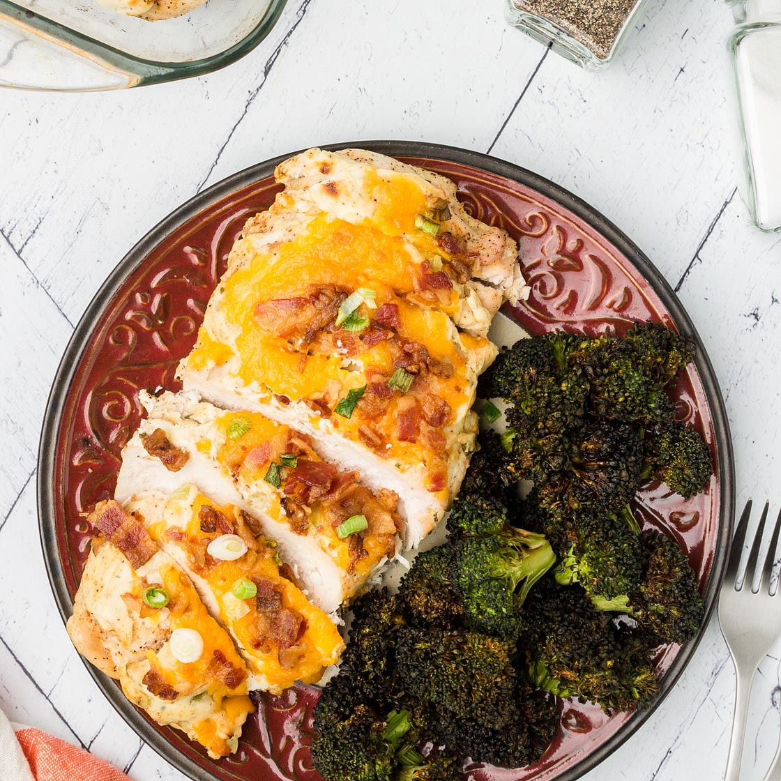 Easy Baked Crack Chicken Recipe (Keto)