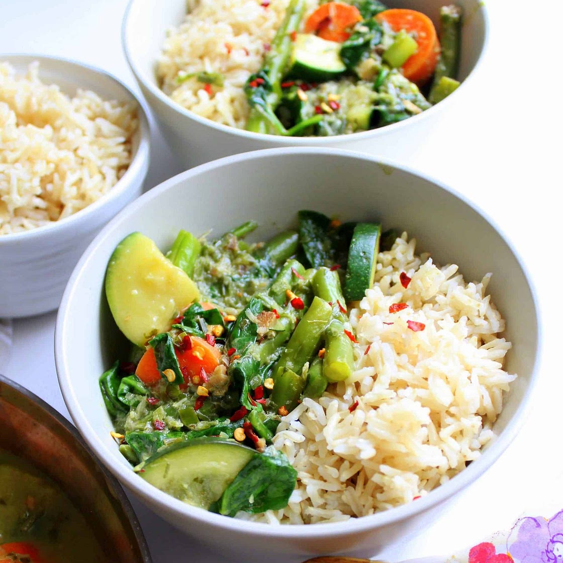 Thai Green Curry with Vegetables