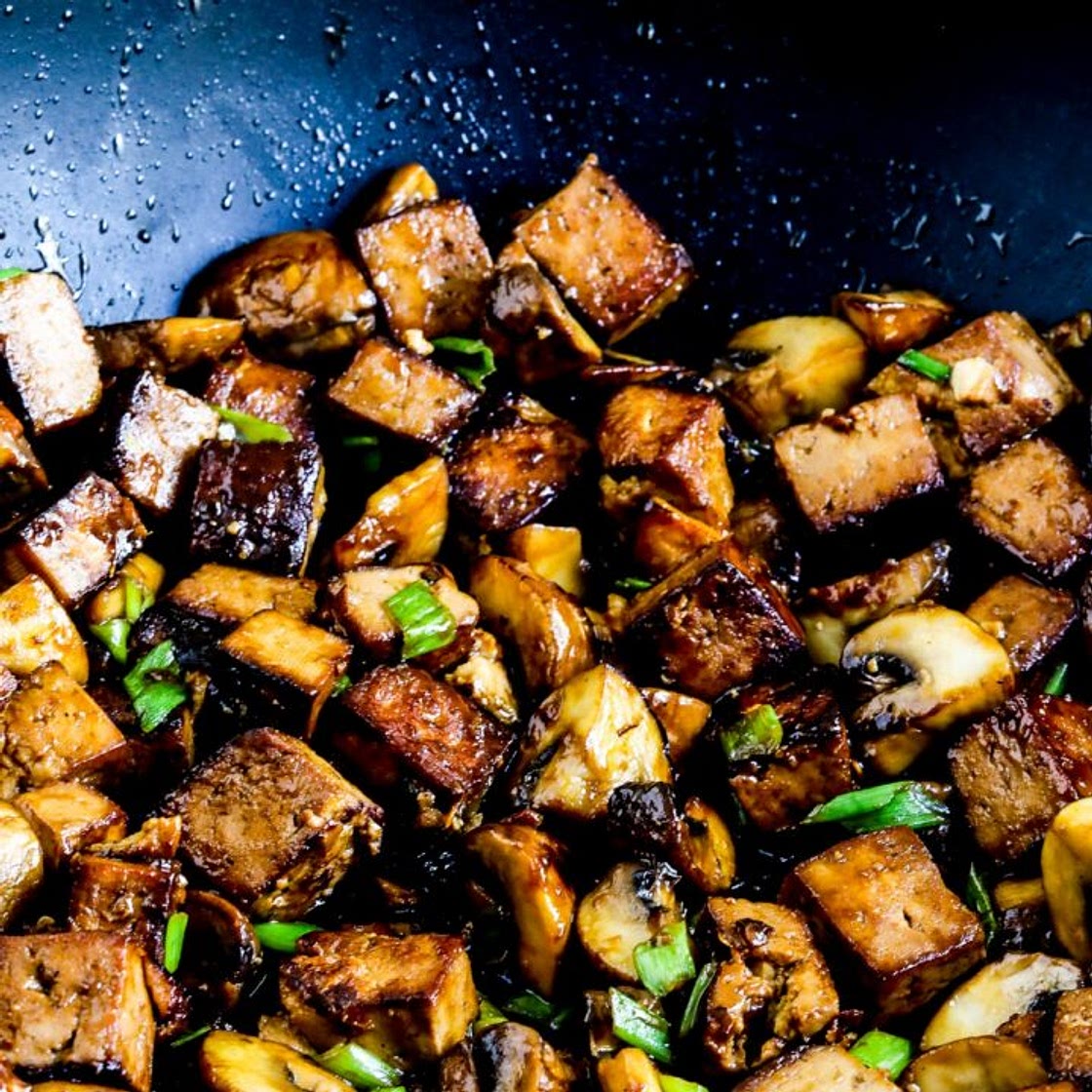 Tofu Mushroom Stir Fry