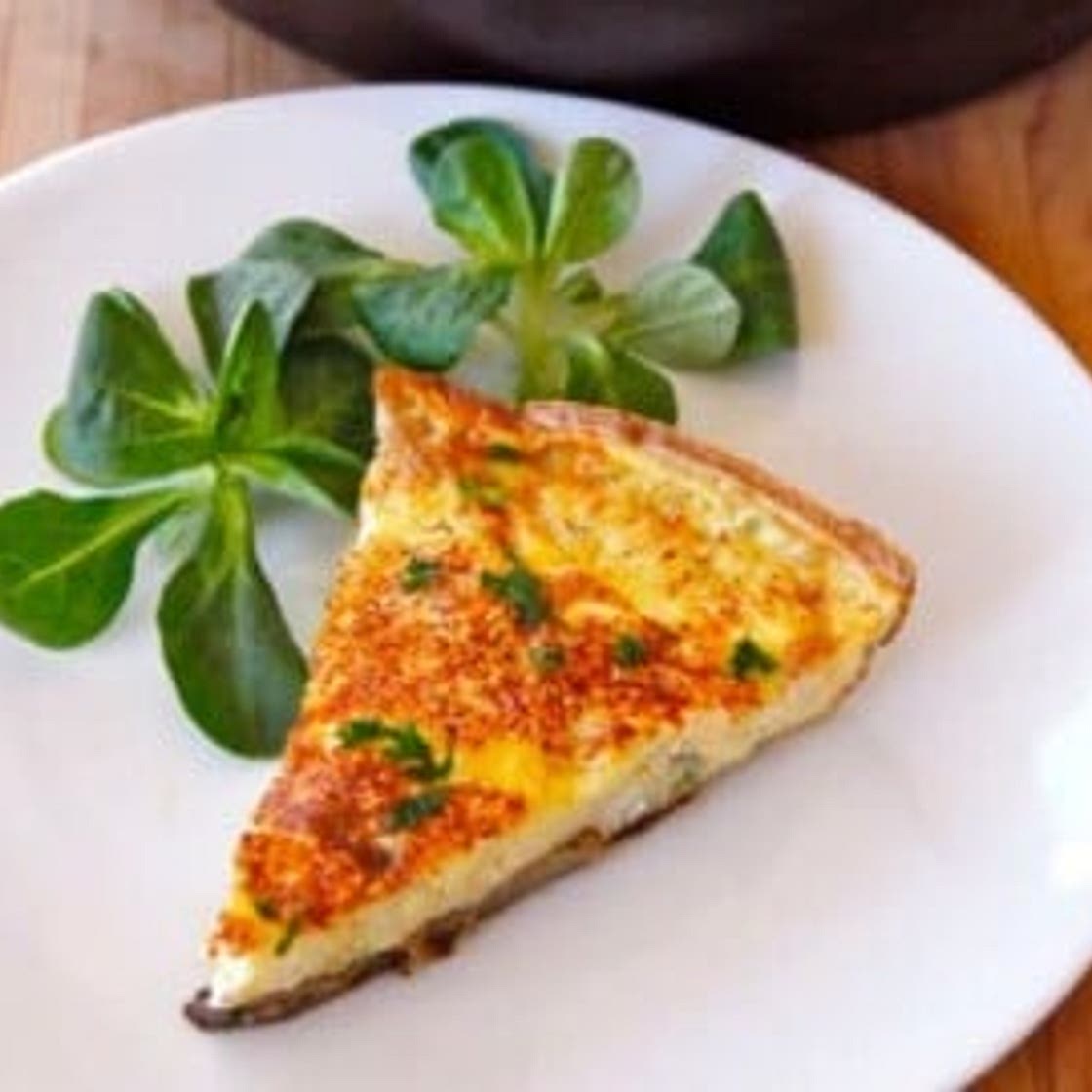 Mushroom, Harissa and Goat Cheese Frittata