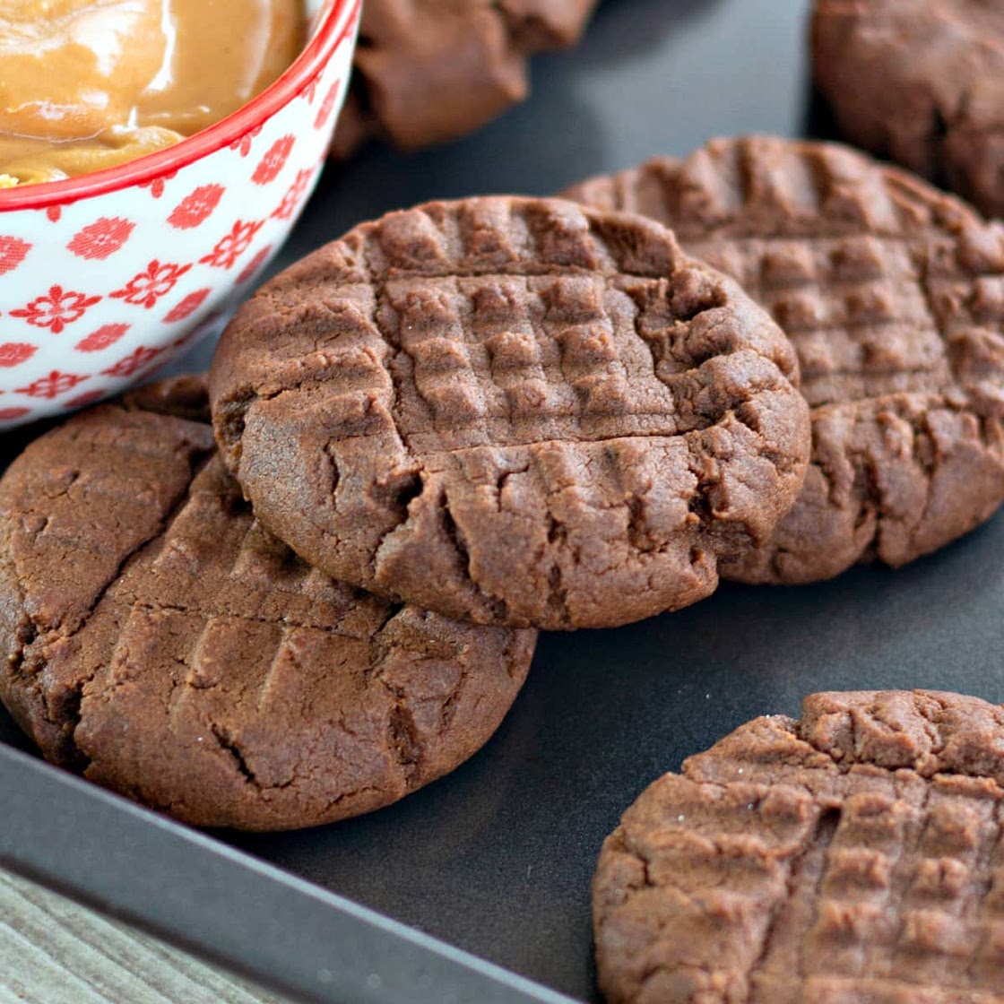 Chocolate Peanut Butter Cookies