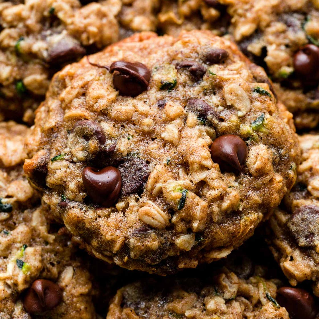 Zucchini Chocolate Chip Cookies