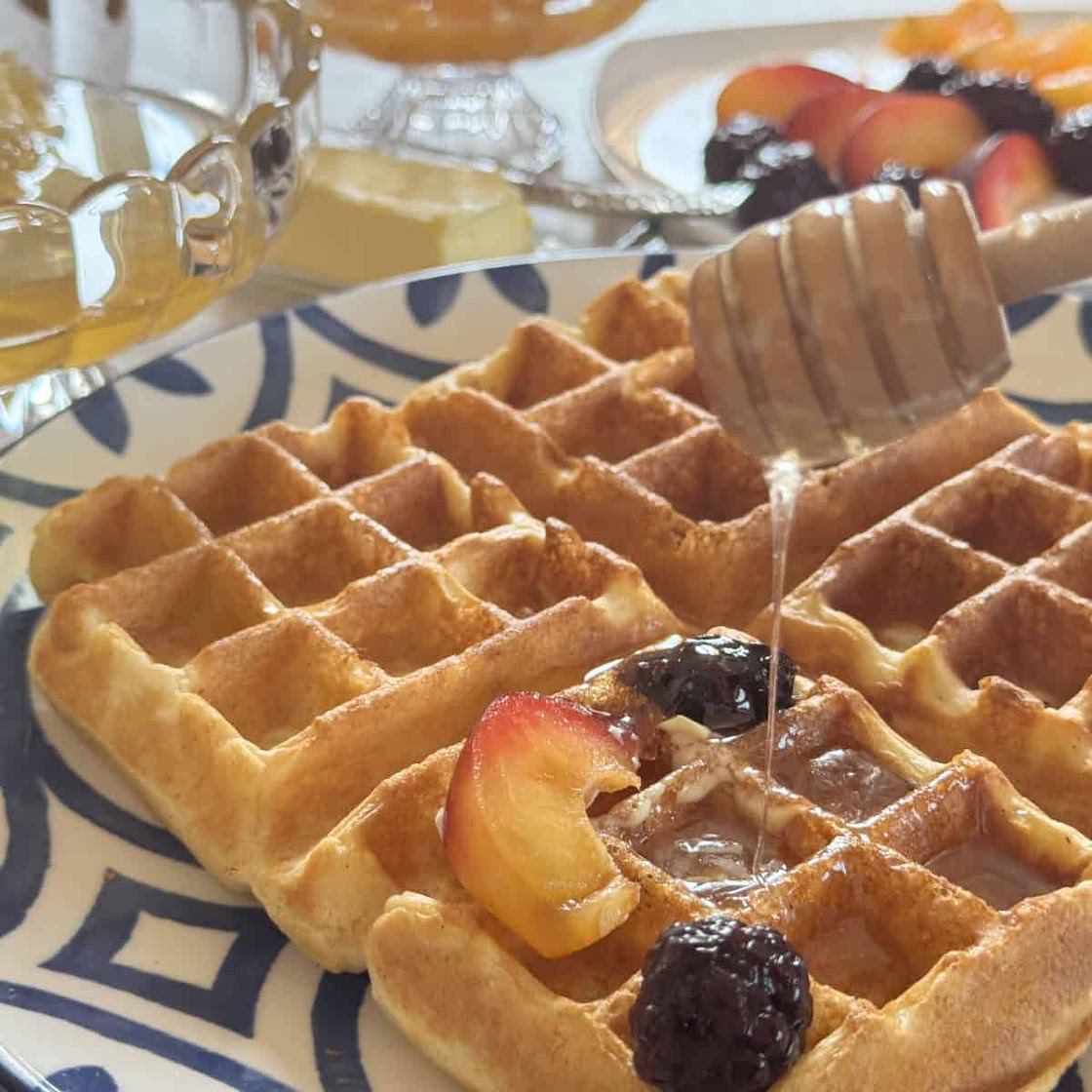 Kefir Waffles - My Go-to Sunday Breakfast