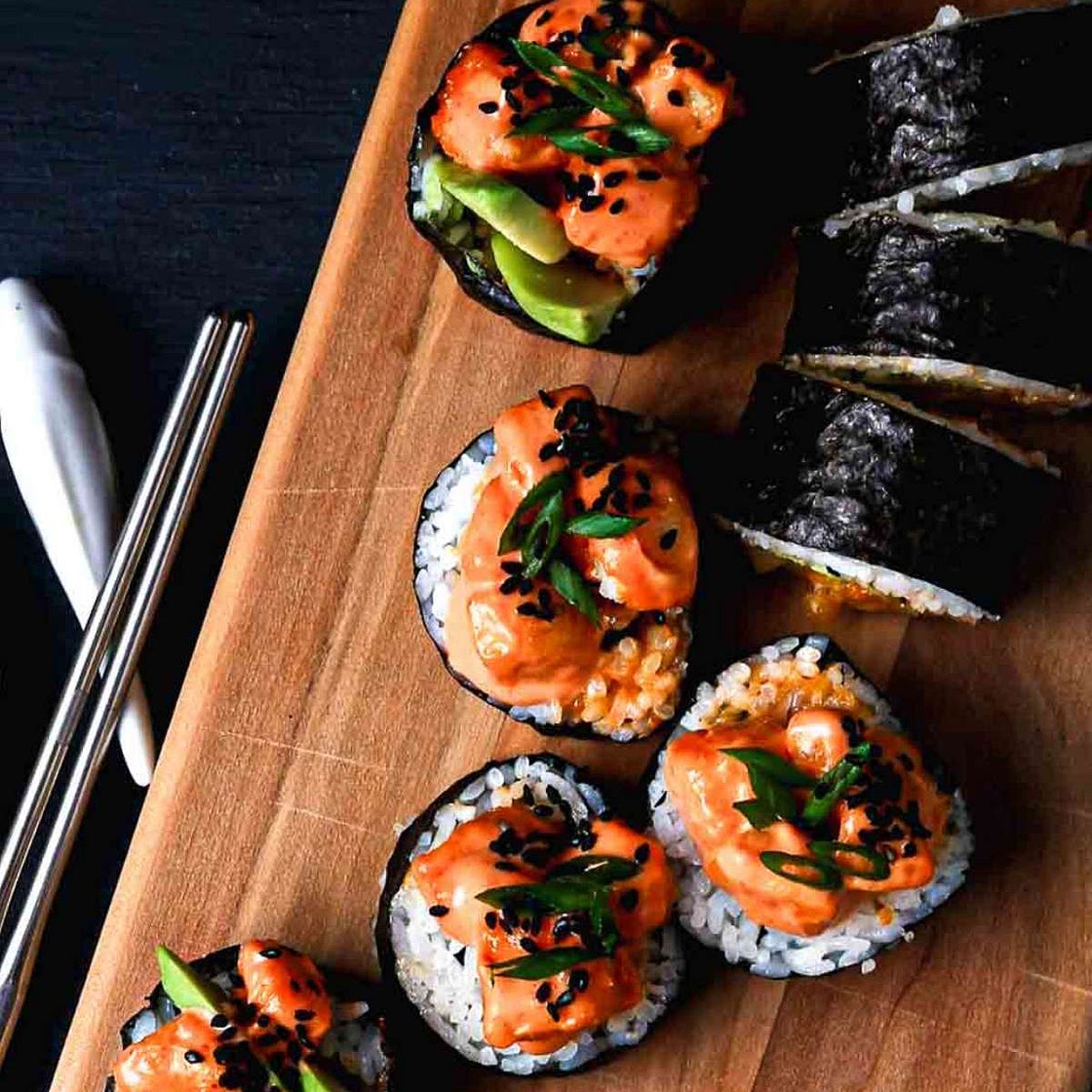 Vegan Dynamite Sushi
