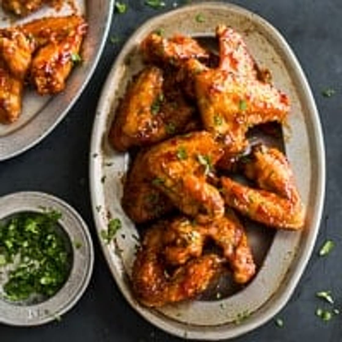 Sticky Asian Fish Sauce Chicken Wings