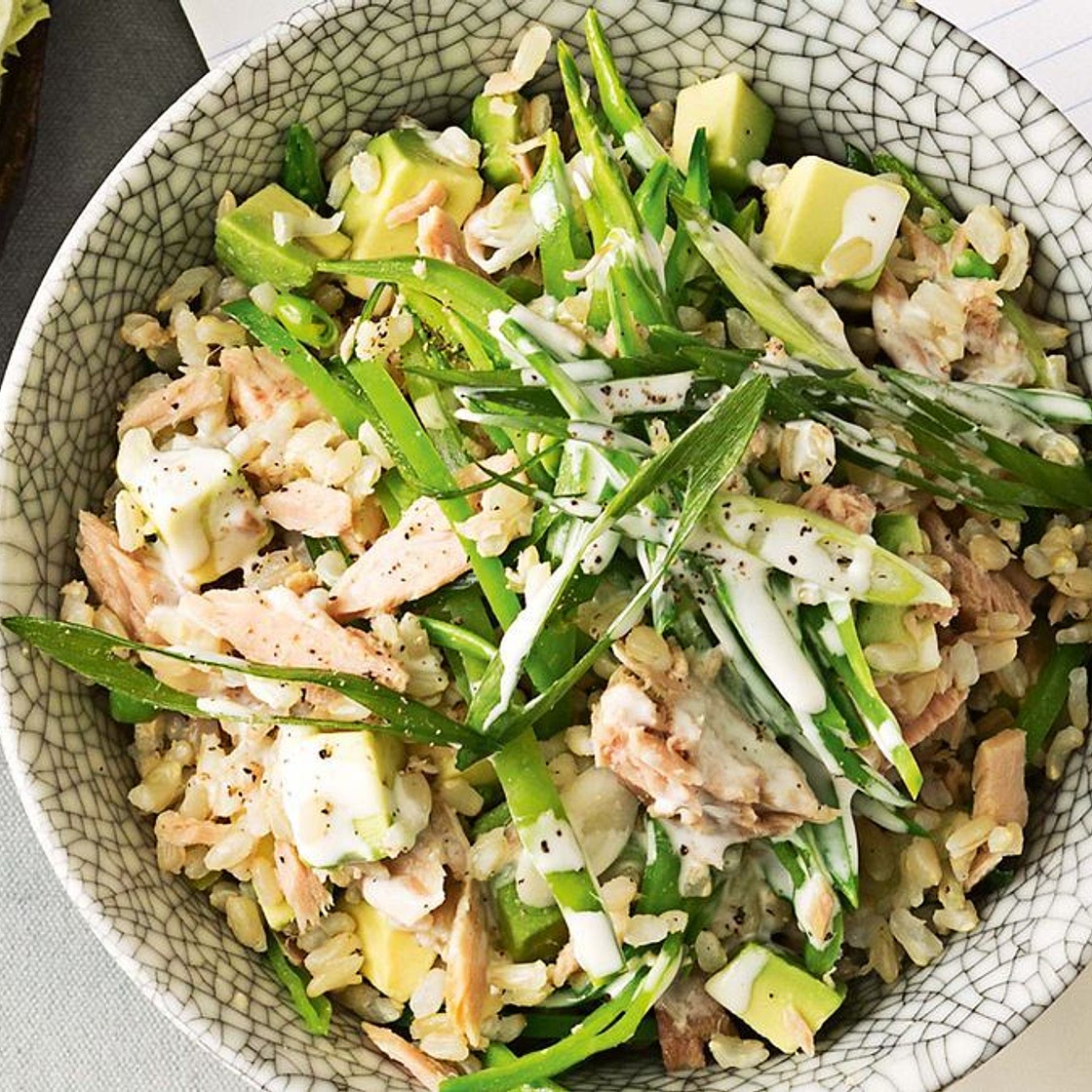 Japanese-style tuna and rice