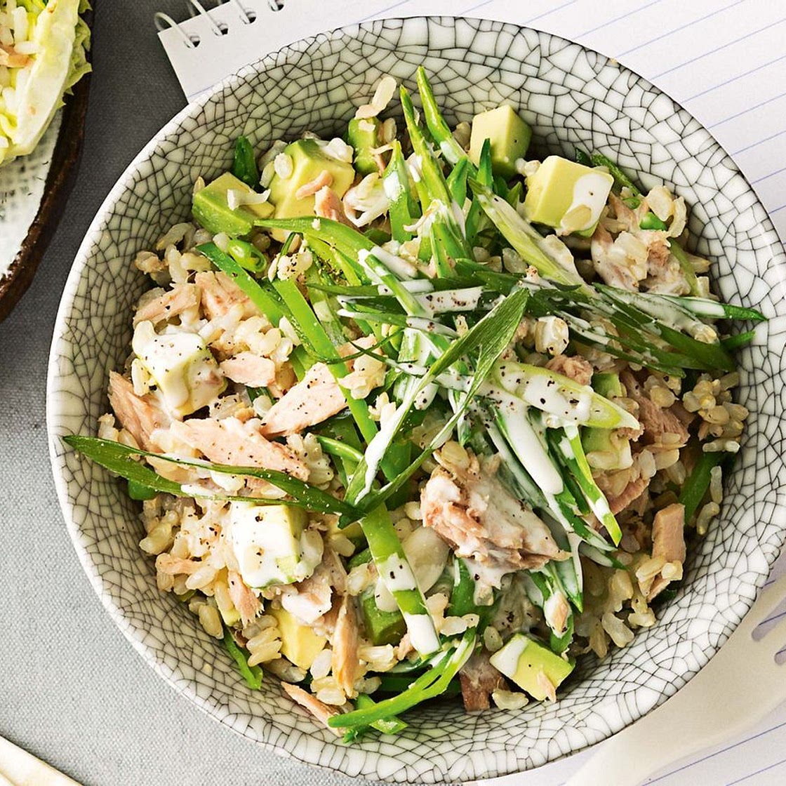 Japanese-style tuna and rice