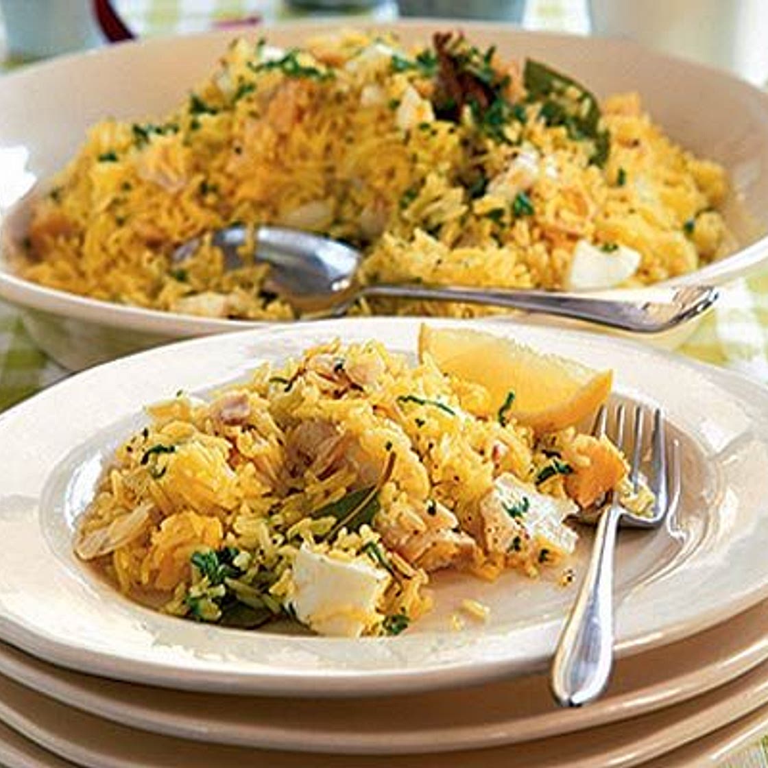 Smoked haddock kedgeree