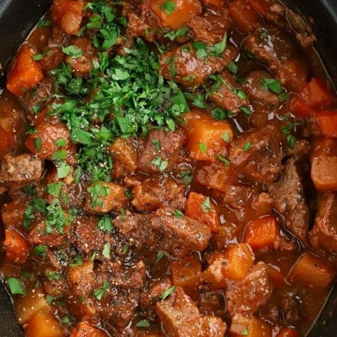 Slow Cooker Beef Stew {with Rich Gravy}
