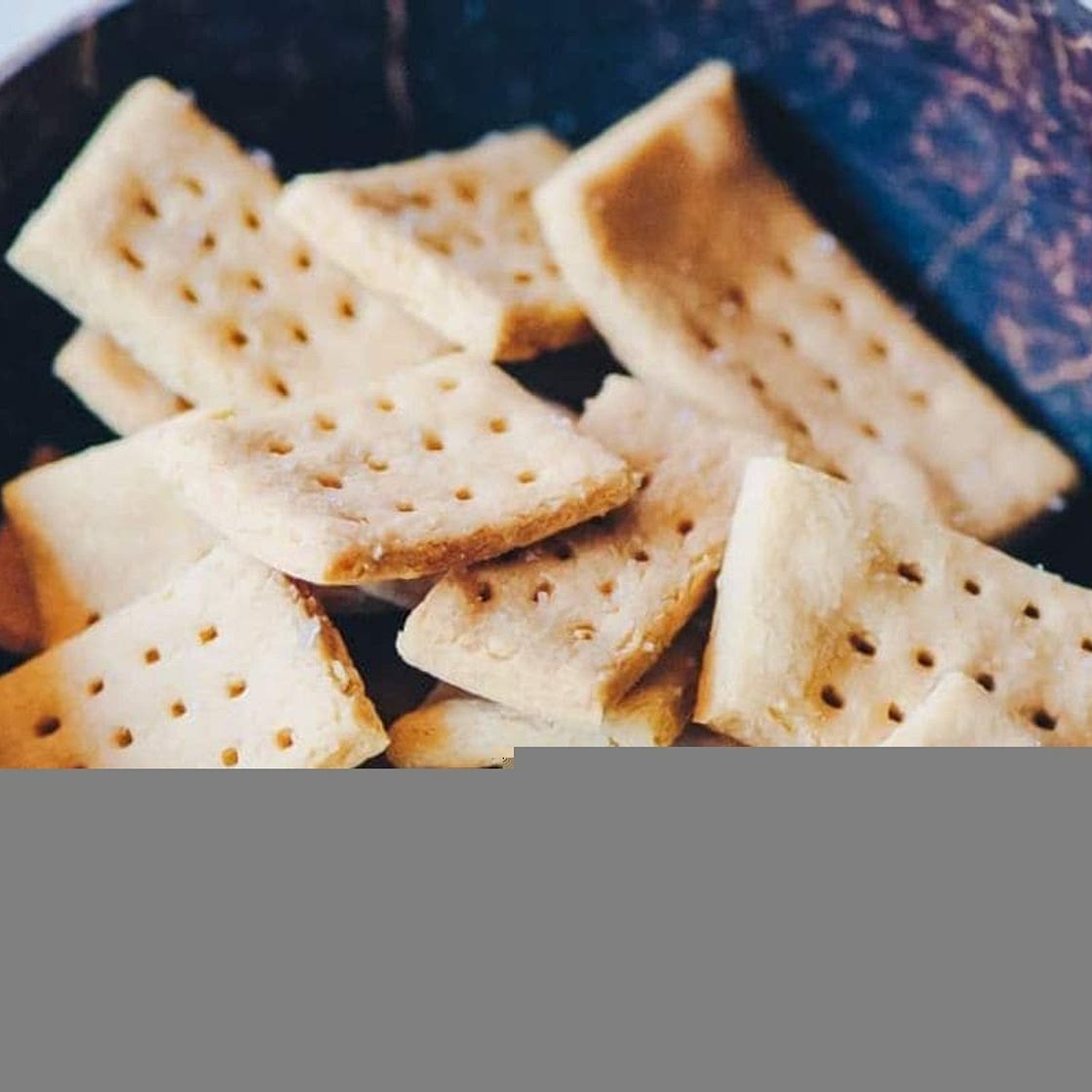 Sea Salt Chickpea Crackers (Gluten-Free, Vegan)