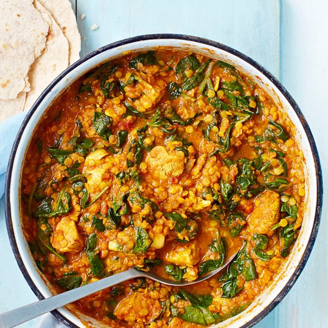 Chicken saag