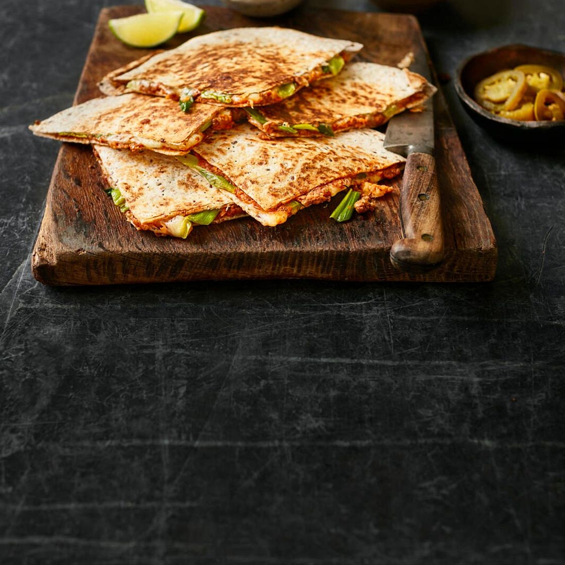 Vegetarian quesadillas