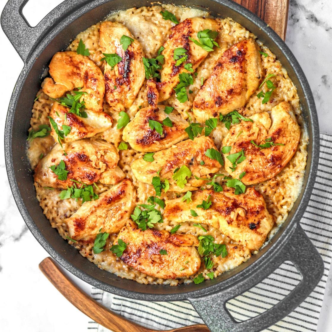 One Pot Parmesan Chicken