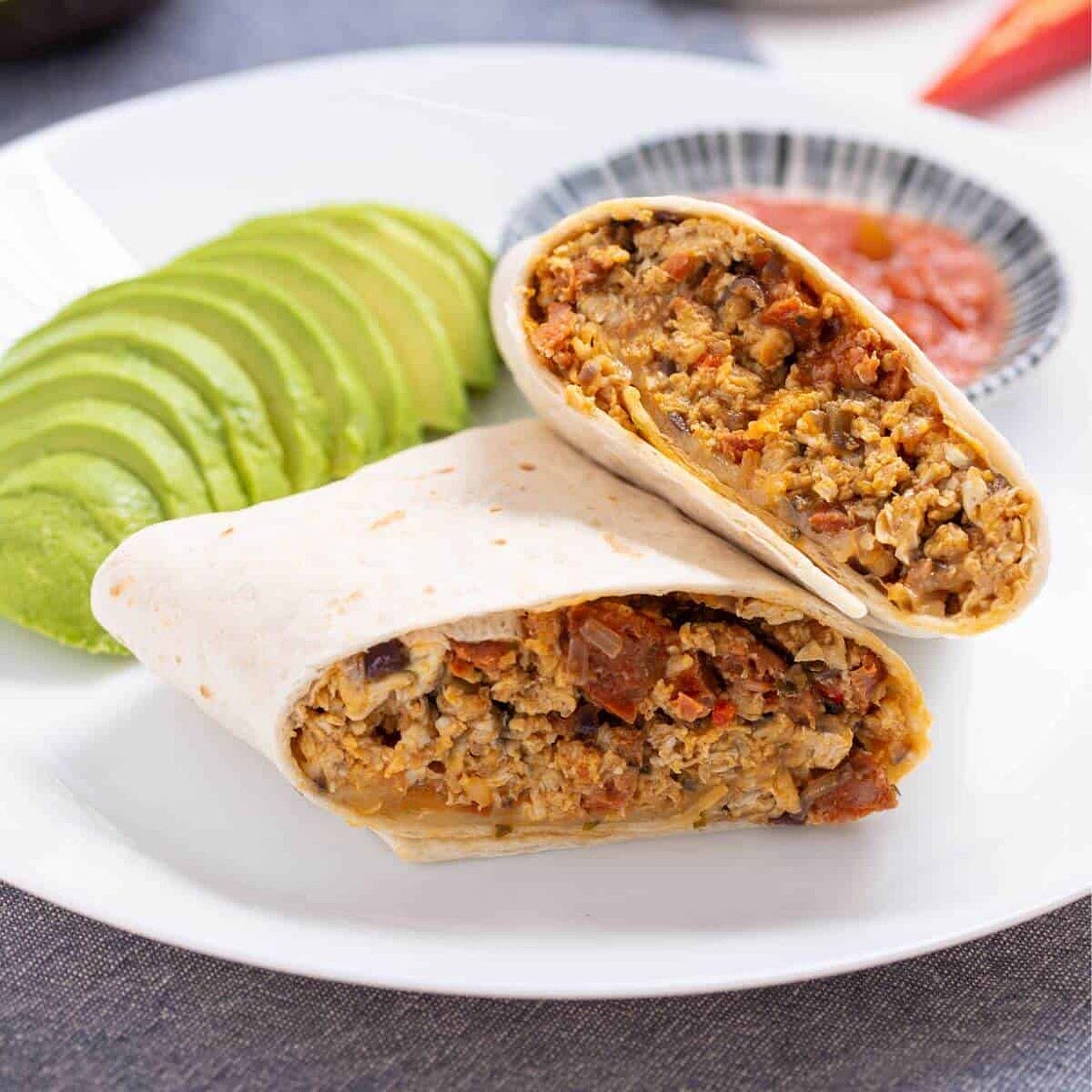 Breakfast Chorizo Burrito